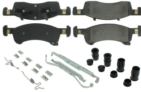 CBP300.09340 Premium Semi-Metallic Br ake Pads with Shims and