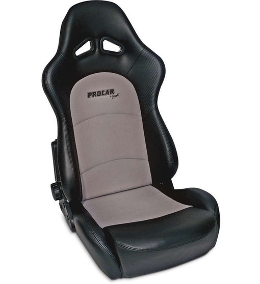 SCA80-1615-73 Sportsman Pro Racing Seat - Grey/Black