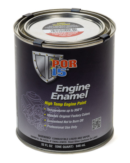 POR42264 Engine Enamel Chevy Oran ge  Quart