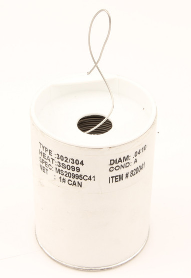 XRP820041 .041 Stainless Safety Wire - 1lb