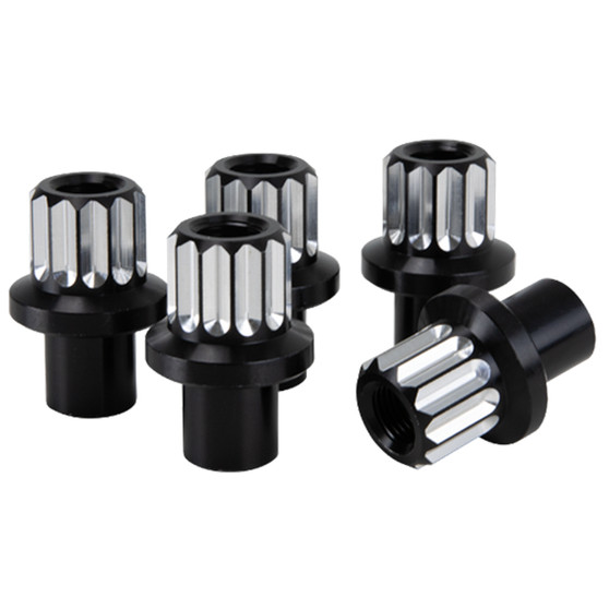 BSPLNRMS122075 Race Lug Nuts 5 Pack 1/2-20 x 3/4in