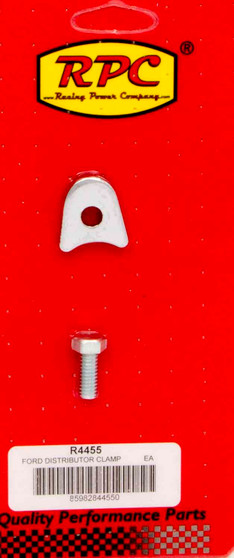 RPCR4455 Ford V8 OEM Style Distributor Clamp Chrome