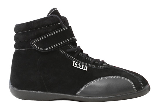 CRW22010BK Mid Top Shoes Black Youth Size 1