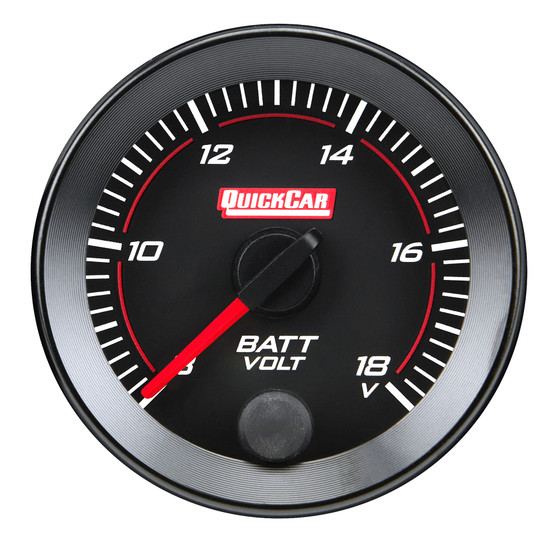QRP65-007 RedLine  Gauge 2-1/16in Voltmeter  8-18v