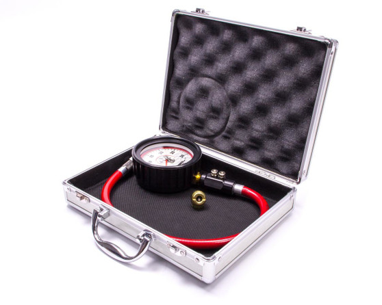 LON52-52021 Tire Gauge 0-30PSI 3.5in GID Dual Bleed Magnum