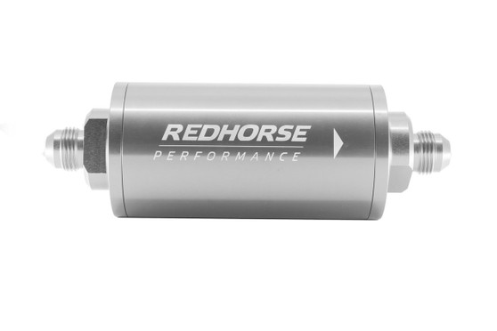 RHP4651-12-5-10 Race Fuel Filter In-Line 12AN Micron Clear