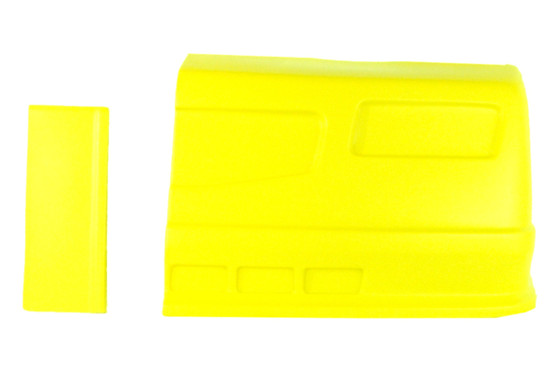 DOM302-FLO-YE SS Nose Flou Yellow Left Side Dominator SS