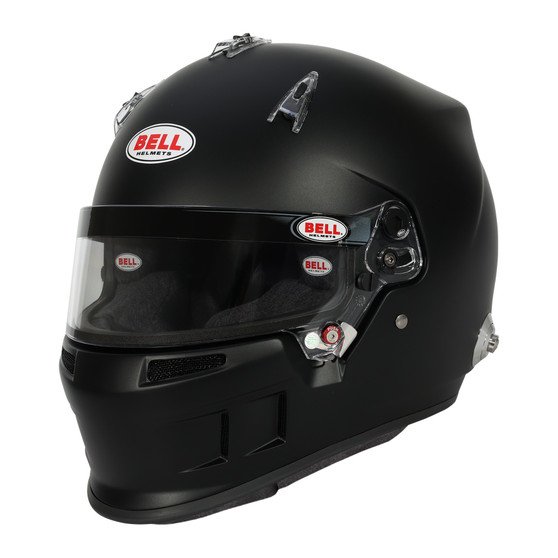 BEL1368012 HELMET XR7 7-1/4 FLAT BLACK SA2025 FIA8859