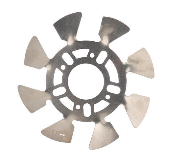 ALL42174 Brake Fan Alum LH 5x5