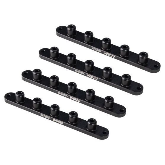 WEHWM20 Lug Nut Plate Set of 4 5/8 Coarse