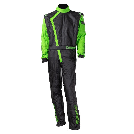 ZAMR07C09YM Suit ZR-40 Youth Med Green/Black