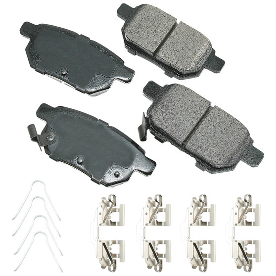 AKEACT1354B Brake Pad Rear Pontiac Vibe 09-10 Toyota