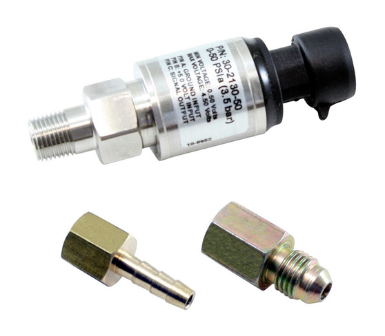 AEM30-2130-50 50psi or 3.5 Bar Stainls Sensor Kit