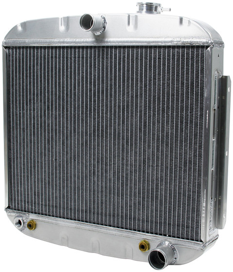 ALL30006 Radiator 1955-57 Chevy 8 Cyl w/ Trans Cooler