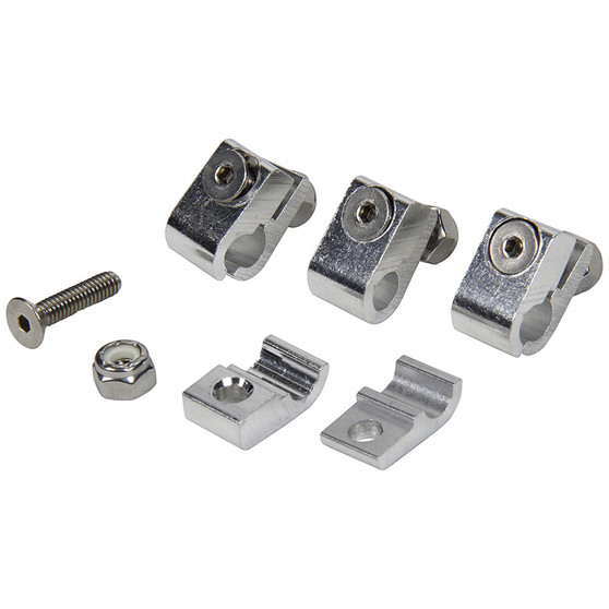 ALL18321 2pc Alum Line Clamps 1/4in 4pk