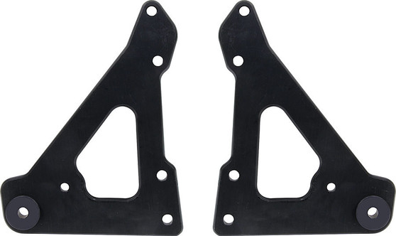 ALL38145 Front Motor Plate 2pc w/ Bushings Black