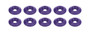 ALL18697 Countersunk Washer Purple 10pk