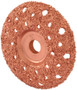 ALL44180 Grinding Disc Rounded 4in 23 Grit 5/8in Arbor