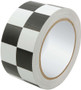 ALL14149 Racers Tape 2in x 45ft Checkered Black/White