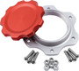 ALL40134 Fuel Cell Cap and Bung JAZ 6-Bolt Red