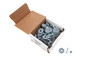 ALL18685-50 Countersunk Bolt Kit Silver 50pk