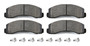 AKESDF1414 Brake Pads Front Ford Expedition / F150