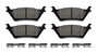 AKESDF1602 Brake Pads Rear Ford F150 16-20