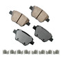 AKEEUR1456 Brake Pads Rear Audi A3 11-13 Quattro 10-13
