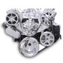 EDDMS107-55P Serpentine Pulley Kit Small Block Chevy