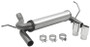 DYN39510 SS Axle Back Exhaust 07-18 Wrangler 3.6/3.8L
