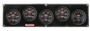 QRP69-4256 Redline 4-1 Gauge Panel OP/WT/FP/WP w/2-5/8 Tach
