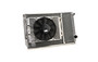 DUNMGM.SLM.CLOSED Radiator Dbl 29x18 W/Oil Cooler Fan w/o Fill