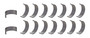 DAIRS5119V-X Rod Bearing Set SBC w/2.000 Pin