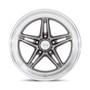 AMRVN514AD18103412 18x10 Goove Wheel 5x4.75 Bolt Circle Anthracite