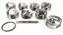 JEP243331 BBC 502 Domed Piston Set 4.600 Bore +46cc