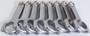 EAGCRS6625P3D Pontiac 4340 Forged H-Beam Rods 6.625in
