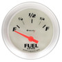 EQUE8361 2.0 Dia Fuel Level Gauge Silver