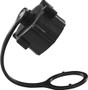 SRJR1500BK Screw on Vent Cap Black 