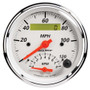 ATM1381 3-3/8in A/W Tach/Speedo Combo