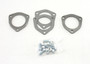 PEPH7259 Collector Flanges - 1pr 3-Bolt 2-1/2in Dia.