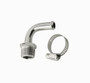 MRG2970G 3/8in NPT 90deg Chrome Hose Fitting To 3/8in Ho