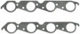 FEL1412 BB Chevy Exhaust Gaskets ROUND LARGE RACE PORTS