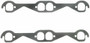 FEL1406 SB Chevy Exhaust Gaskets D SHAPE PORTS