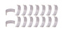 DAIRS5319V-009 Rod Bearing Set SBC w/2.100 Pin
