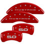 MGP10200SM52RD 15-   Mustang GT Caliper Covers Red