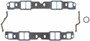 FEL1244 SB Chevy Intake Gaskets TRIM TO FIT PORTS