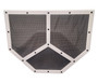 DOM551-WH Shaker Screen Radiator Mod White