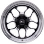 BSPBRS22535F6117 Win Lite Wheel Black 15 x3.5 1.75 BS