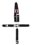 RJS1126201 5-PT Harness System BK Roll bar MT 3IN Sub