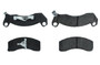CBP106.02000 Posi-Quiet Extended Wear Brake Pads with Shims a